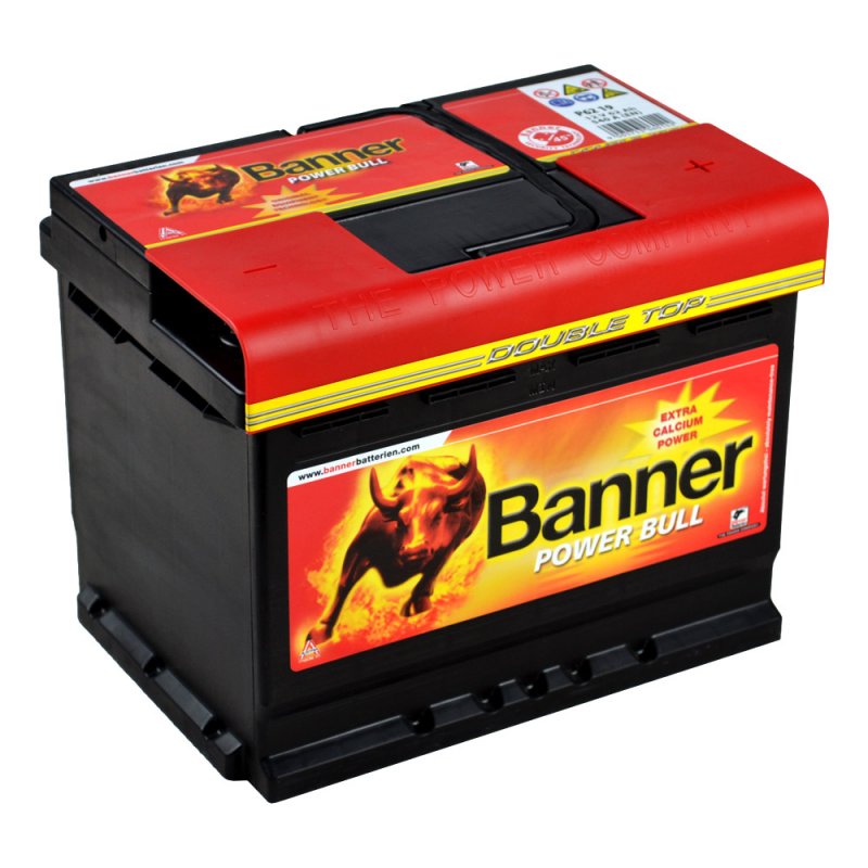 Аккумулятор BANNER POWER BULL 62 Ач 550А О/П P6219