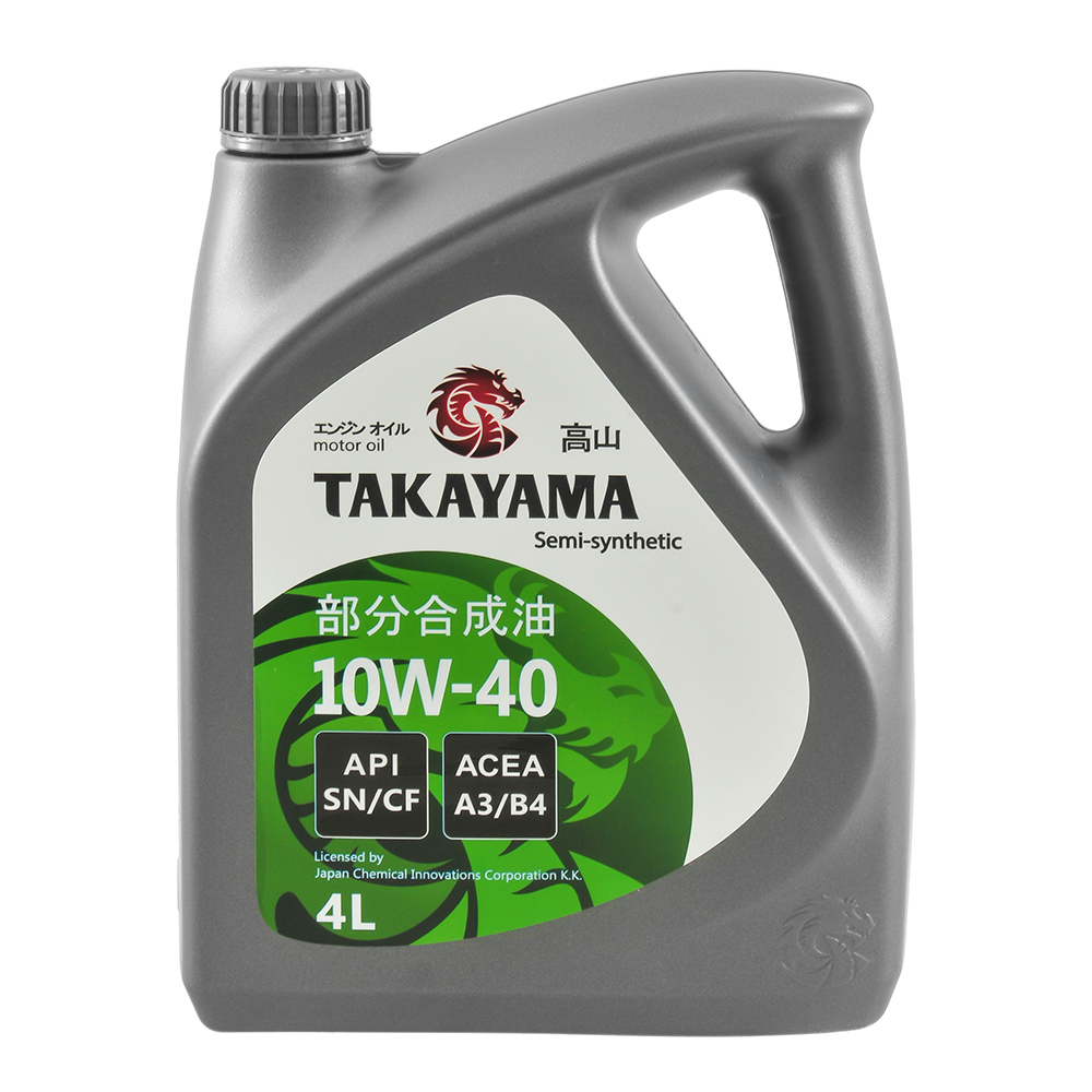Масло моторное TAKAYAMA 10W40 полусинтетика 4 л 605517