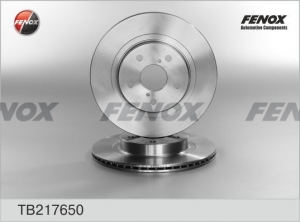 Диск тормозной FENOX TB217650 передний
