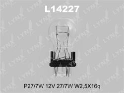 Лампа накаливания LYNX 12V P27/7W 27.7W L14227