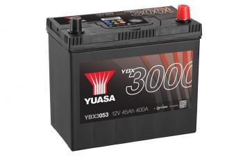 Аккумулятор YUASA 45 Ач 400А О/П YBX3053