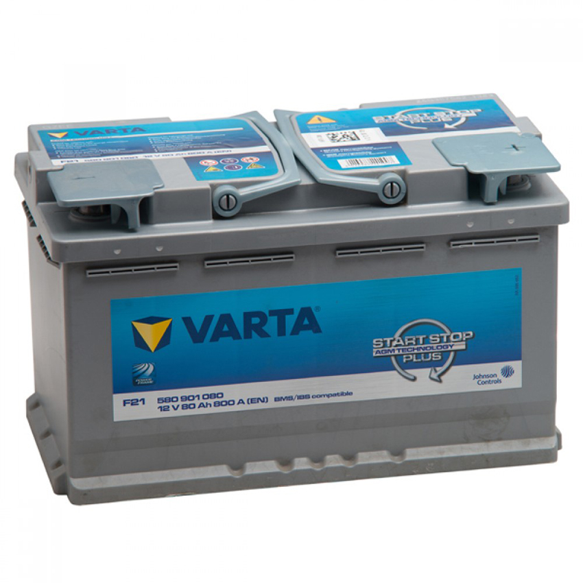 Аккумулятор VARTA START-STOP PLUS F21 80 Ач 800А О/П 580901080