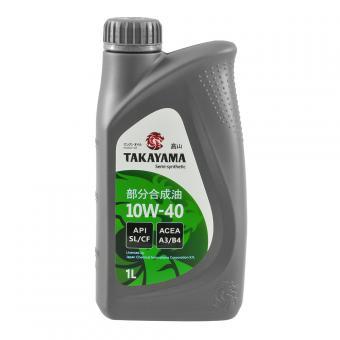 Масло моторное TAKAYAMA 10W40 полусинтетика 1 л 605525