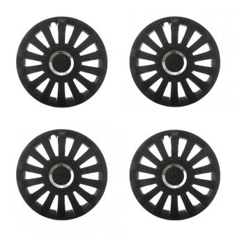 Колпаки на колеса DISCO SAIL BLACK PRO CHROM декоративные R14 4 шт 806