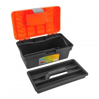 Ящик для инструментов PROFBOX А28 с лотком пластик 285х155х125 мм 610515