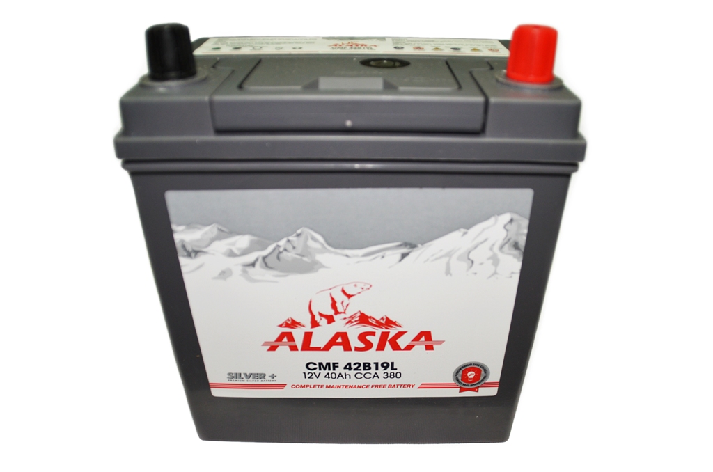 Аккумулятор ALASKA 40 Ач 380А О/П 8808240010399