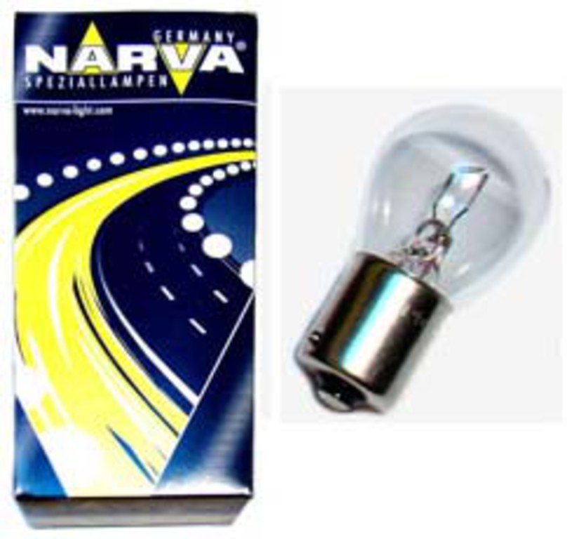 Лампа накаливания NARVA 24V P21W 17643