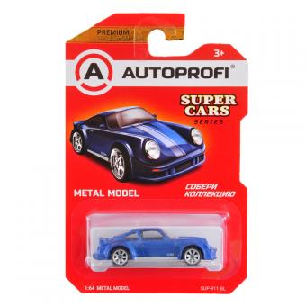 Модель авто AUTOPROFI SUPER CARS SUP-911 1:64 синий SUP-911 BL