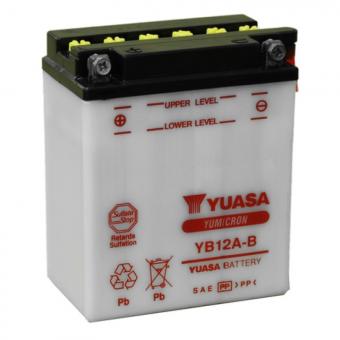 Аккумулятор YUASA YUMICRON 12 Ач А П/П YB12A-B