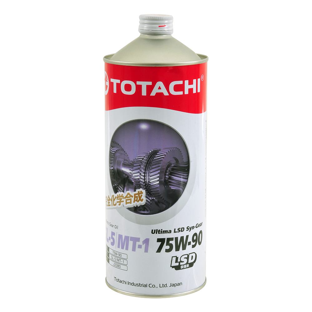 Масло трансмиссионное TOTACHI ULTIMA LSD SYN-GEAR 75W90 Gl-5 синтетика 1 л G3301