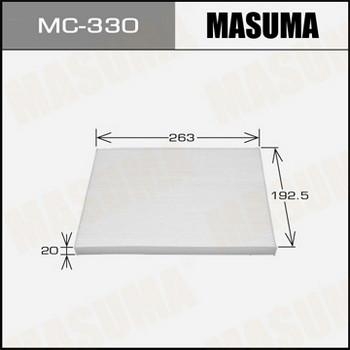 Фильтр салона MASUMA MC330 угольный