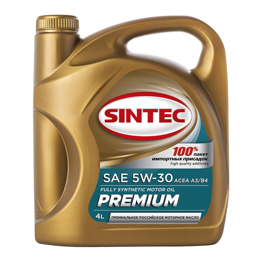 Масло моторное SINTEC PREMIUM 5W-30 синтетика 4 л 801969