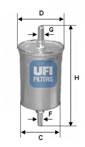 Фильтр топливный UFI 3184400