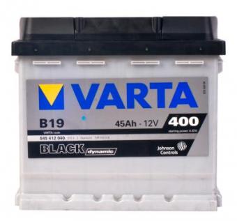 Аккумулятор VARTA BLACK DYNAMIC B19 45 Ач 400А О/П 545412040