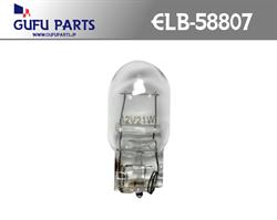 Лампа накаливания GUFU PARTS STANDARD 12V W21W 21W 1шт ELB-58807