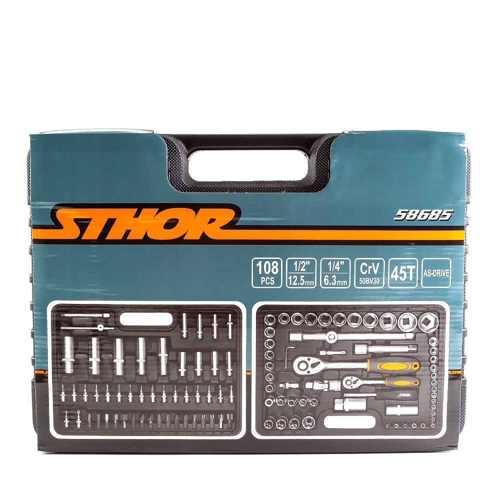 Набор инструментов STHOR 58685 108 предметов
