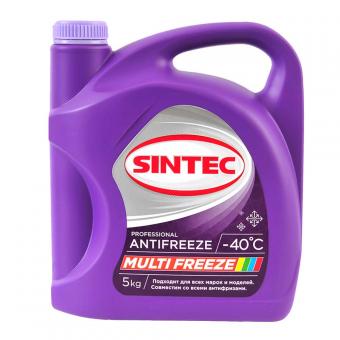 Антифриз SINTEC MULTIFREEZE универсальный фиолетовый 5 кг 800534