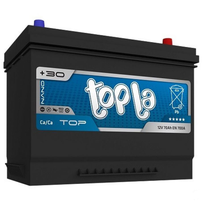 Аккумулятор TOPLA TOP JIS 70 Ач 700А О/П 118870