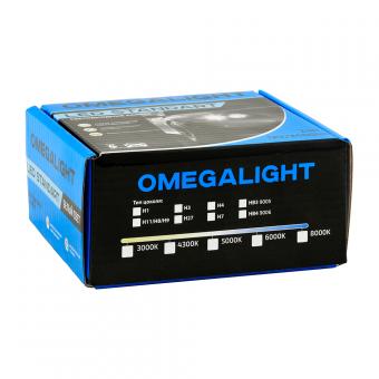 Лампы светодиодные OMEGALIGHT STANDART 12V H7 PX26D 2 шт OLLEDH7ST-2