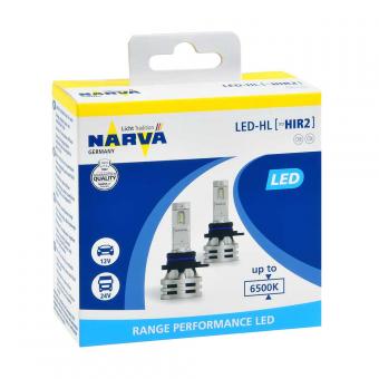 Лампа светодиодная NARVA RANGE PERFORMANCE LED HIR2 2 шт 18044