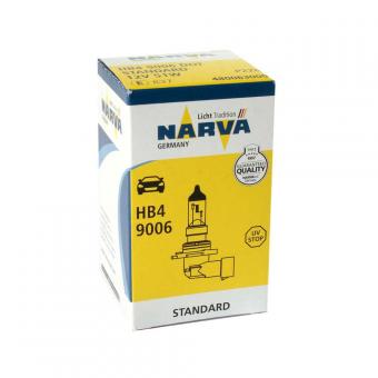 Лампа галогенная NARVA 12V HB4 55W 480063000