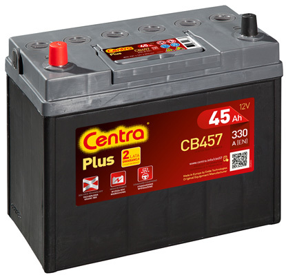 Аккумулятор CENTRA 45 Ач 330А П/П CB457